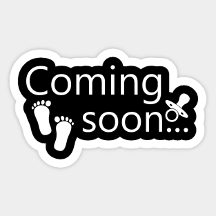 Coming soon Sticker